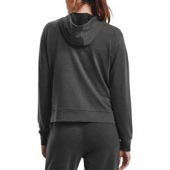 A buon mercato ✨ UNDER ARMOUR FELPA FULL ZIP CON CAPPUCCIO RIVAL TERRY DONNA Grigio ⌛ -Offerte Novità Negozio under armour 1369853 rival terry fz hoodie abbigliamento training e palestra donna 046617601 010 4