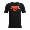 Offerte ❤️ UNDER ARMOUR T-SHIRT BBALL BRANDED WORDMARK Nero 🤩 -Offerte Novità Negozio under armour 1370233 t shirt bball branded wordmark abbigliamento basket uomo 044616601 001 1
