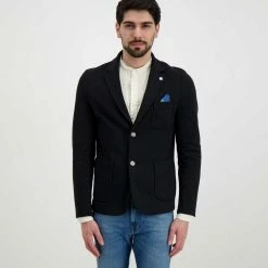 Miglior prezzo 😉 V2 GIACCA SARTORIALE Nero 🎁 -Offerte Novità Negozio v2 gus giacca sartorile casual uomo 045118701 ne 3