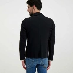 Miglior prezzo 😉 V2 GIACCA SARTORIALE Nero 🎁 -Offerte Novità Negozio v2 gus giacca sartorile casual uomo 045118701 ne 4