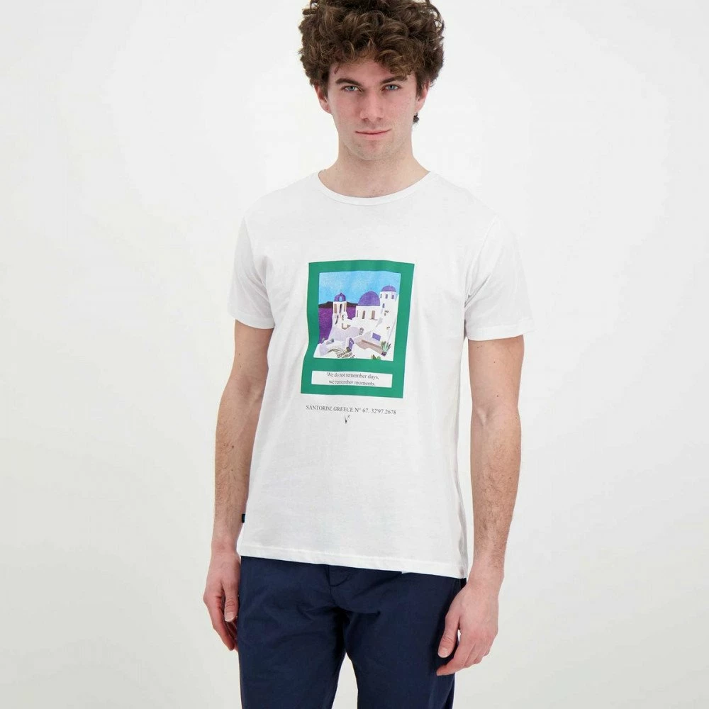 Bilancio ❤️ V2 T-SHIRT SANTORINI Bianco 🌟 4 Bilancio ❤️ V2 T-SHIRT SANTORINI Bianco 🌟 - immagine 2