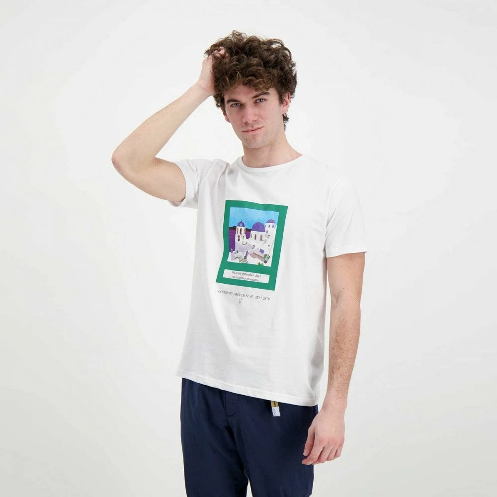 Bilancio ❤️ V2 T-SHIRT SANTORINI Bianco 🌟 6 Bilancio ❤️ V2 T-SHIRT SANTORINI Bianco 🌟 - immagine 4