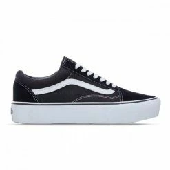 Acquistare 🎁 VANS OLD SKOOL PLATFORM DONNA Nero ❤️