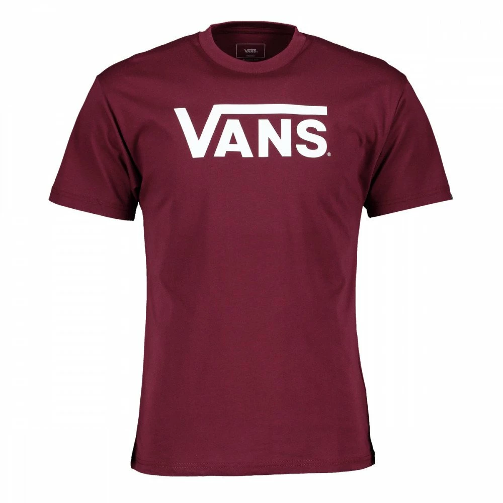 Offerte 😀 VANS T-SHIRT CLASSIC Logo Bordeaux 😍 3 Offerte 😀 VANS T-SHIRT CLASSIC Logo Bordeaux 😍