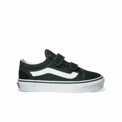 Il più economico 🧨 VANS OLD SKOOL VELCRO BAMBINO Nero 🤩