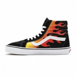 Il più economico ✨ VANS SK8-HI FLAME Nero 👏 -Offerte Novità Negozio vans vn0a2xsbphn sk8 hi flame tutte sneaker uomo 041216901 phn 6