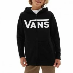 Vendita lampo 🔔 VANS FELPA FULL ZIP CON CAPPUCCIO CLASSIC BAMBINO Nero 🧨 -Offerte Novità Negozio vans vn0a45aey28 felpa full zip con cappuccio classic bambino abbigliamento bambino 039137501 y28 3