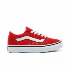 Vendita calda 🎁 VANS OLD SKOOL LOGO BAMBINO Rosso 💯