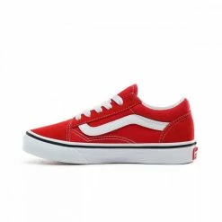 Vendita calda 🎁 VANS OLD SKOOL LOGO BAMBINO Rosso 💯 -Offerte Novità Negozio vans vn0a4buujv6 old skool logo bambino tutte sneaker bambino 044483101 jv6 6