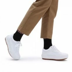 Presa 💯 VANS OLD SKOOL STACKED DONNA Bianco 🥰 -Offerte Novità Negozio vans vn0a4u15l5r old skool stacked donna tutte sneaker donna 044607001 l5r 5