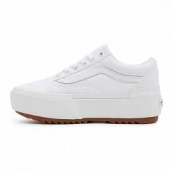 Presa 💯 VANS OLD SKOOL STACKED DONNA Bianco 🥰 -Offerte Novità Negozio vans vn0a4u15l5r old skool stacked donna tutte sneaker donna 044607001 l5r 6