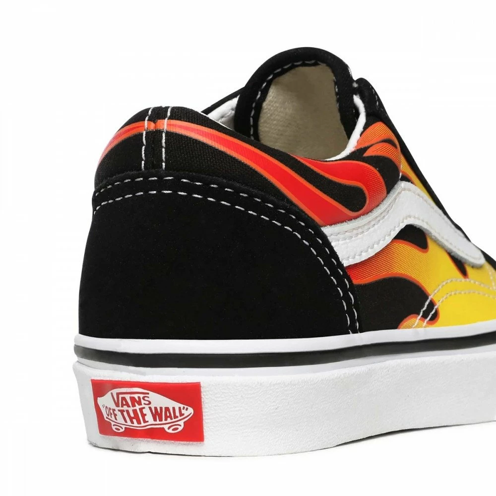 Migliore vendita 🧨 VANS OLD SKOOL FLAME BAMBINO Nero ⭐ 5 Migliore vendita 🧨 VANS OLD SKOOL FLAME BAMBINO Nero ⭐ - immagine 3