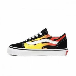 Migliore vendita 🧨 VANS OLD SKOOL FLAME BAMBINO Nero ⭐ 13 Migliore vendita 🧨 VANS OLD SKOOL FLAME BAMBINO Nero ⭐ -Offerte Novità Negozio vans vn0a5aoaxey1 uy old skool fiamma stringa tutte sneaker bambino 043221901 ey1 6