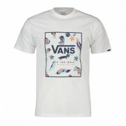 Nuovo di zecca 🧨 VANS T-SHIRT CLASSIC PRINT BOX Bianco 🎉