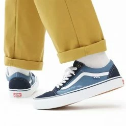 Nuovo di zecca 😀 VANS SKATE OLD SKOOL Blu 🧨 -Offerte Novità Negozio vans vn0a5fcbnav mn skate old skool tutte sneaker uomo 042785201 nav 5