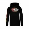 Bilancio 🎉 VANS FELPA CON CAPPUCCIO LOGO FLAME BAMBINO Nero 🤩 -Offerte Novità Negozio vans vn0a7sgsblk felpa con cappuccio logo flame bambino abbigliamento bambino 044791401 blk 1