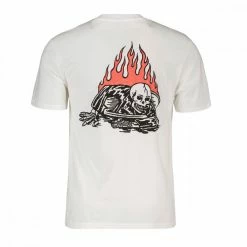 Migliore vendita 🧨 T-SHIRT VOLCOM ZOMBIE BSC Bianco 😀 -Offerte Novità Negozio volcom a3512212 t shirt volcom zombie bsc street style uomo 044761901 wht 2