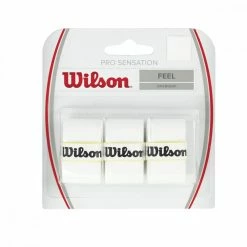 Migliore vendita 😉 WILSON Overgrip Pro Bianco 👍