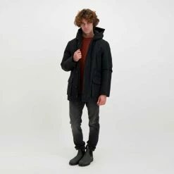 Nuovo 🔔 WOOLRICH PARKA MOUNTAIN GORE-TEX Nero 😍 -Offerte Novità Negozio woolrich cfwoou0474mrut1180 parka mountain gore tex giacconi uomo 043916601 1578 6