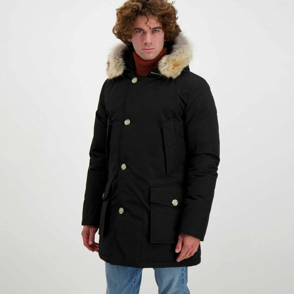 Il più economico 💯 WOOLRICH ARCTIC PARKA DETACHABLE FUR Nero 👏 5 Il più economico 💯 WOOLRICH ARCTIC PARKA DETACHABLE FUR Nero 👏 - immagine 3