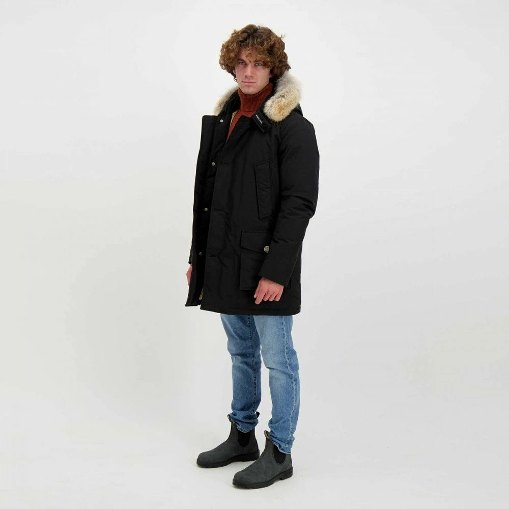 Il più economico 💯 WOOLRICH ARCTIC PARKA DETACHABLE FUR Nero 👏 8 Il più economico 💯 WOOLRICH ARCTIC PARKA DETACHABLE FUR Nero 👏 - immagine 6