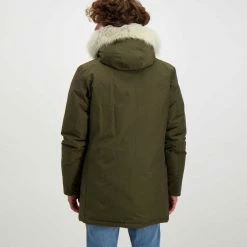 Miglior prezzo 😀 WOOLRICH ARCTIC PARKA DETACHABLE FUR Verde 💯 -Offerte Novità Negozio woolrich cfwoou0482mrut0001 arctic parka detachable fur giacconi uomo 043911901 dag 4