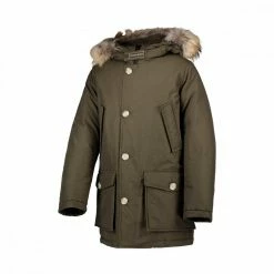 I primi 10 😀 WOOLRICH ARCTIC PARKA FUR BAMBINO Verde 🧨